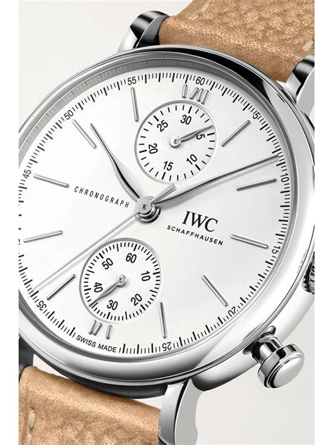 iwc 32009|IWC Portofino Automatic Chronograph Silver Dial Men's Watch .